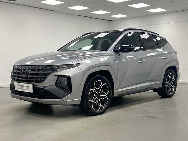Hyundai TUCSON 1.6 TGDi Plug-in Hybrid N Line S 5dr 4WD Auto SILVER