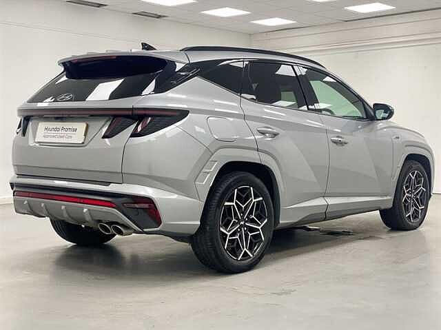 Hyundai TUCSON 1.6 TGDi Plug-in Hybrid N Line S 5dr 4WD Auto SILVER