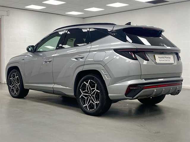 Hyundai TUCSON 1.6 TGDi Plug-in Hybrid N Line S 5dr 4WD Auto SILVER