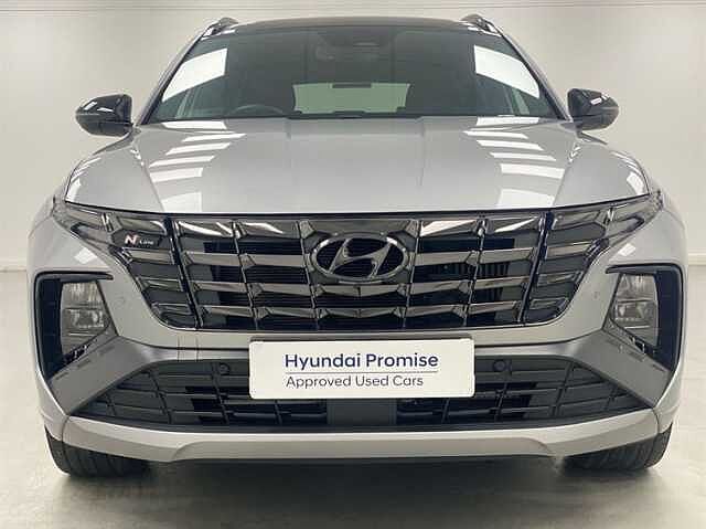 Hyundai TUCSON 1.6 TGDi Plug-in Hybrid N Line S 5dr 4WD Auto SILVER