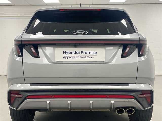 Hyundai TUCSON 1.6 TGDi Plug-in Hybrid N Line S 5dr 4WD Auto SILVER