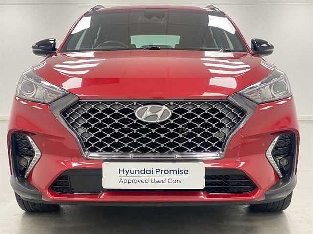 Hyundai TUCSON 1.6 TGDi 177 N Line 5dr 2WD DCT RED