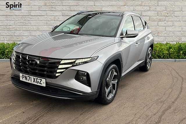 Hyundai TUCSON 1.6 TGDi 48V MHD Ultimate 5dr 2WD DCT Shimmering Silver