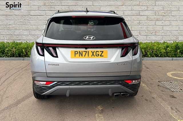 Hyundai TUCSON 1.6 TGDi 48V MHD Ultimate 5dr 2WD DCT Shimmering Silver