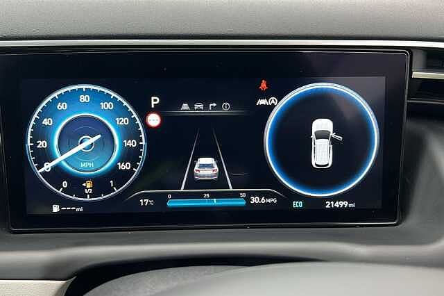 Hyundai TUCSON 1.6 TGDi 48V MHD Ultimate 5dr 2WD DCT Shimmering Silver
