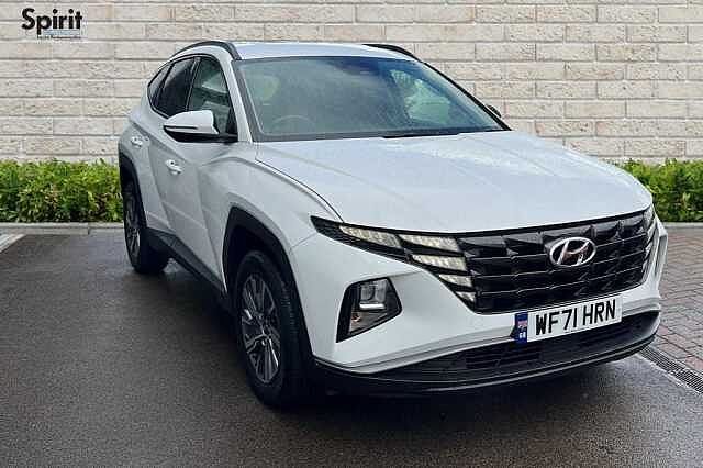 Hyundai TUCSON 1.6 TGDi Hybrid 230 SE Connect 5dr 2WD Auto Polar White