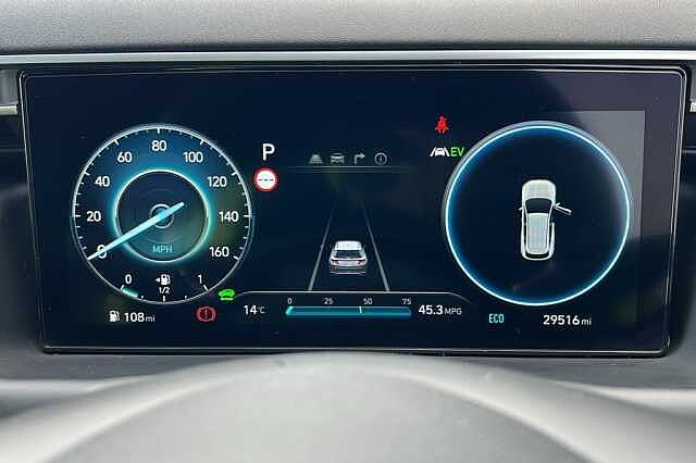 Hyundai TUCSON 1.6 TGDi Hybrid 230 SE Connect 5dr 2WD Auto Polar White