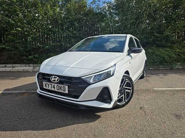 Hyundai I20 1.0T GDi N Line S 5dr DCT Atlas White