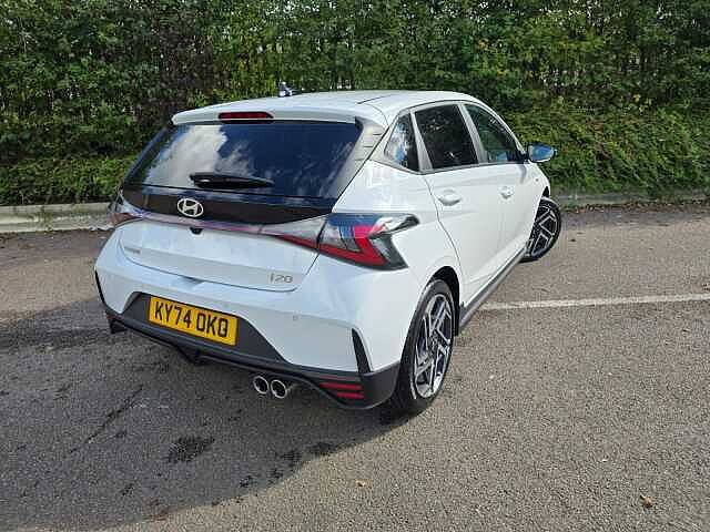 Hyundai I20 1.0T GDi N Line S 5dr DCT Atlas White