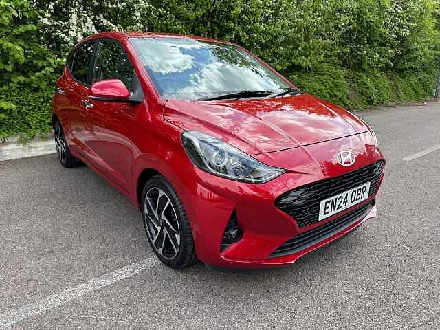 Hyundai I10 1.0 [63] Premium 5dr Auto [Nav] Red