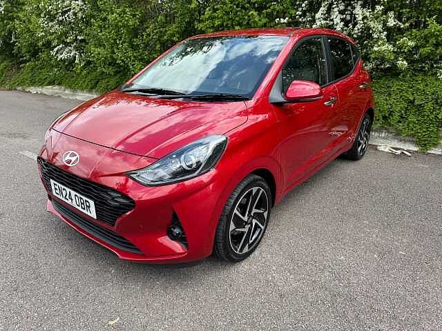 Hyundai I10 1.0 [63] Premium 5dr Auto [Nav] Red