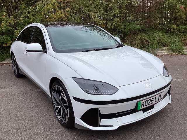 Hyundai IONIQ 6 168kW Ultimate 77kWh 4dr Auto Serenity White