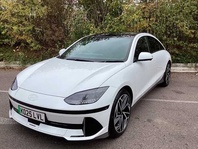 Hyundai IONIQ 6 168kW Ultimate 77kWh 4dr Auto Serenity White