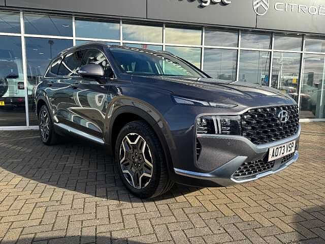 Hyundai SANTA FE 1.6 TGDi Hybrid Ultimate 5dr 4WD Auto Magnetic Grey
