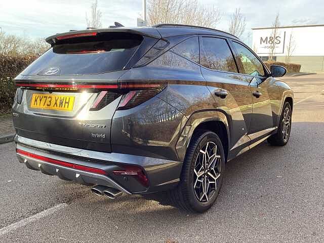 Hyundai TUCSON 1.6 TGDi Hybrid 230 N Line 5dr 2WD Auto Dark Knight