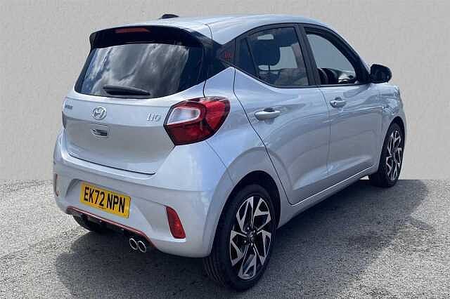 Hyundai I10 1.0 T-GDi (100ps) N Line 5 Door Shimmering Silver