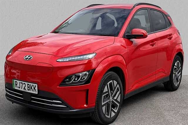 Hyundai KONA Electric SUV E (136ps) Premium 39kWh Dragon Red