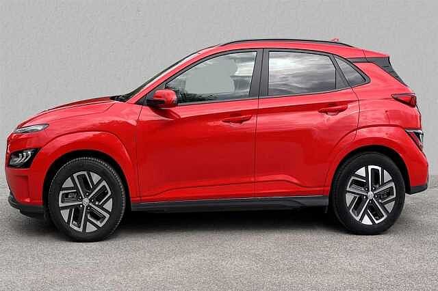 Hyundai KONA Electric SUV E (136ps) Premium 39kWh Dragon Red