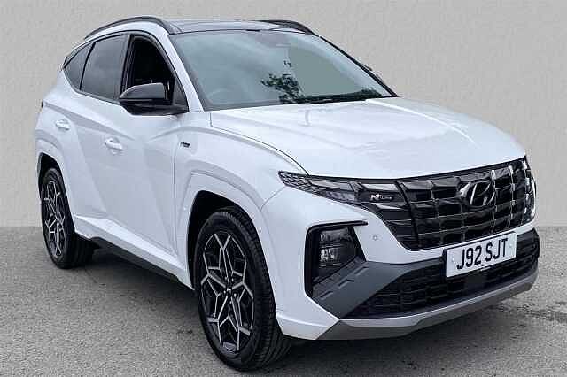 Hyundai TUCSON HYBRID 1.6 T-GDi (150ps) N Line S Atlas White