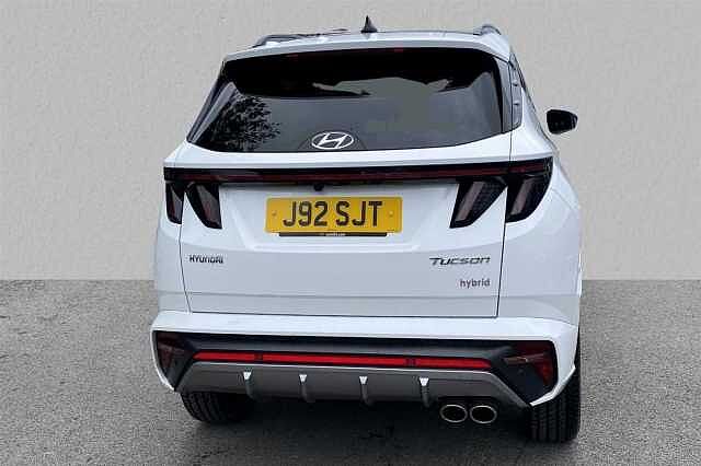 Hyundai TUCSON HYBRID 1.6 T-GDi (150ps) N Line S Atlas White
