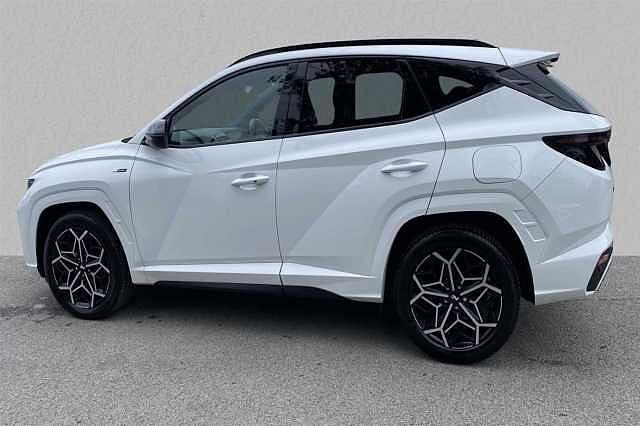 Hyundai TUCSON HYBRID 1.6 T-GDi (150ps) N Line S Atlas White