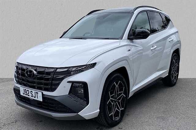 Hyundai TUCSON HYBRID 1.6 T-GDi (150ps) N Line S Atlas White