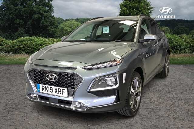 Hyundai KONA 1.6T GDi Blue Drive Premium GT 5dr 4WD DCT Lake Silver