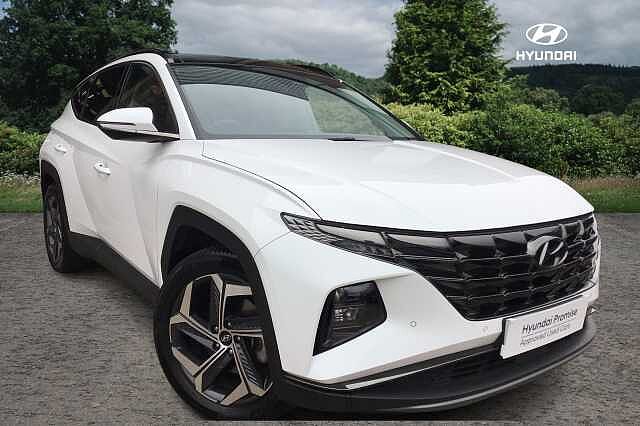 Hyundai TUCSON 1.6 TGDi Plug-in Hybrid Ultimate 5dr 4WD Auto Atlas White