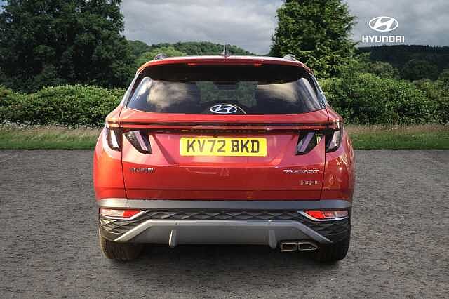 Hyundai TUCSON 1.6 TGDi Plug-in Hybrid Ultimate 5dr 4WD Auto Sunset Red