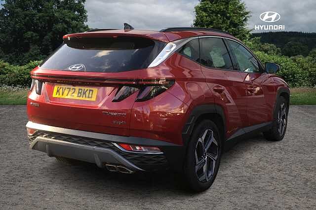 Hyundai TUCSON 1.6 TGDi Plug-in Hybrid Ultimate 5dr 4WD Auto Sunset Red