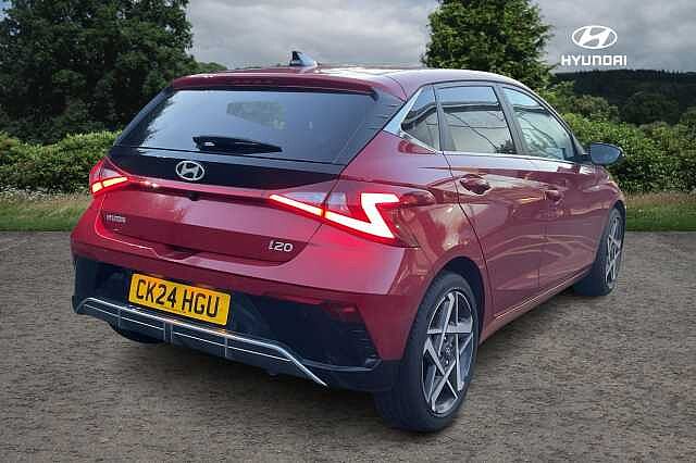 Hyundai I20 1.0T GDi Premium 5dr DCT Dragon Red