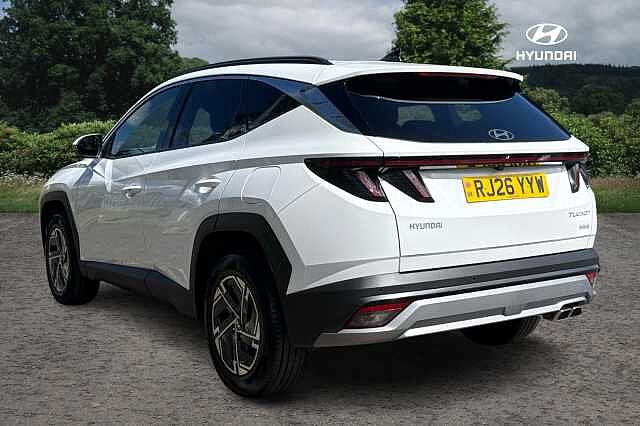 Hyundai TUCSON 1.6T Hybrid Advance 5dr Auto Atlas White