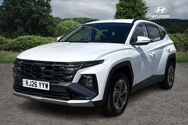 Hyundai TUCSON 1.6T Hybrid Advance 5dr Auto Atlas White