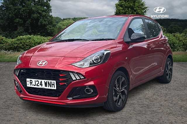 Hyundai I10 1.0T N Line 5dr Dragon Red
