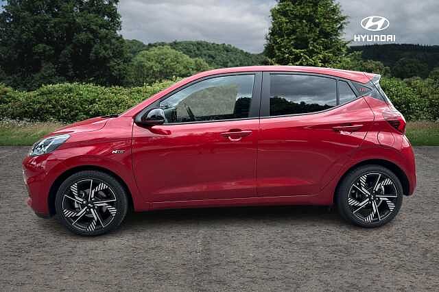 Hyundai I10 1.0T N Line 5dr Dragon Red