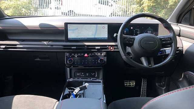 Hyundai TUCSON 1.6T Hybrid N Line S 5dr Auto Hybrid Estate White