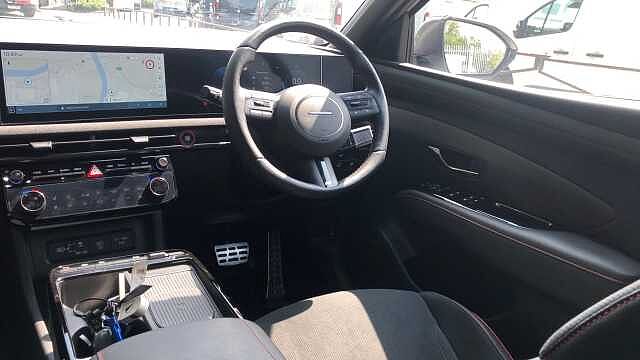 Hyundai TUCSON 1.6T Hybrid N Line S 5dr Auto Hybrid Estate White