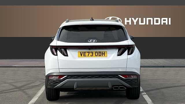 Hyundai TUCSON 1.6 TGDi Hybrid 230 Ultimate 5dr 2WD Auto Hybrid Estate White