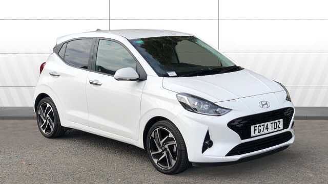 Hyundai I10 1.0 [63] Premium 5dr [Nav] Petrol Hatchback White