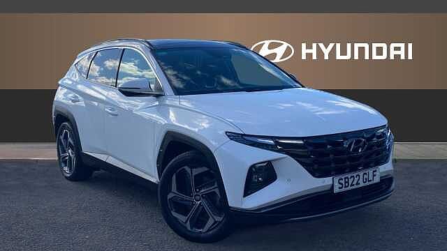 Hyundai TUCSON 1.6 TGDi Hybrid 230 Ultimate 5dr 2WD Auto Hybrid Estate White