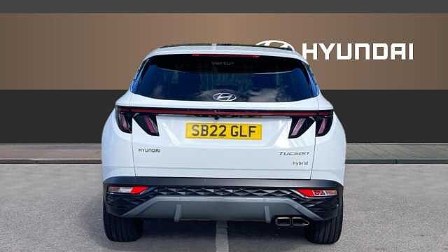 Hyundai TUCSON 1.6 TGDi Hybrid 230 Ultimate 5dr 2WD Auto Hybrid Estate White
