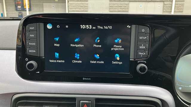 Hyundai I10 1.0 [63] Premium 5dr Auto [Nav] Petrol Hatchback Grey