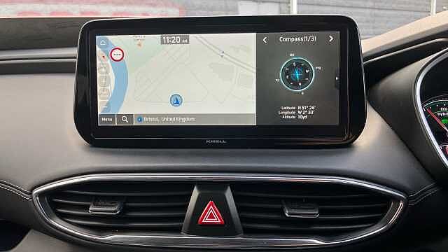 Hyundai SANTA FE 1.6 TGDi Hybrid Premium 5dr Auto Hybrid Estate Blue