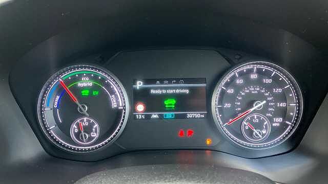 Hyundai SANTA FE 1.6 TGDi Hybrid Premium 5dr Auto Hybrid Estate Blue