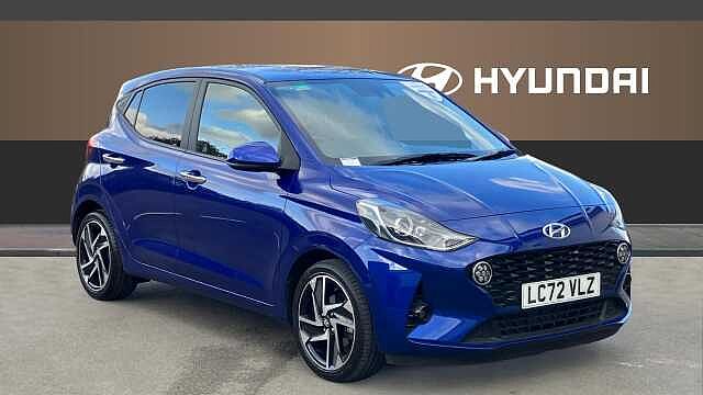 Hyundai I10 1.0 MPi Premium 5dr Auto Petrol Hatchback Blue
