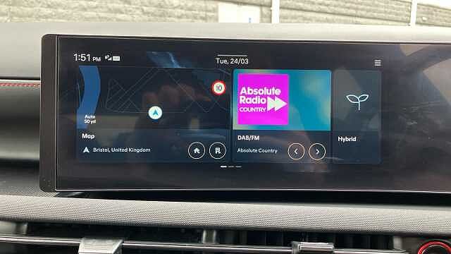 Hyundai TUCSON 1.6T Hybrid N Line 5dr Auto Hybrid Estate Black