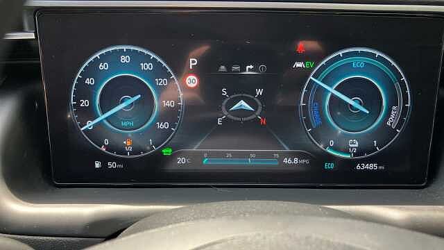Hyundai TUCSON 1.6 TGDi Hybrid 230 SE Connect 5dr 2WD Auto Hybrid Estate Blue
