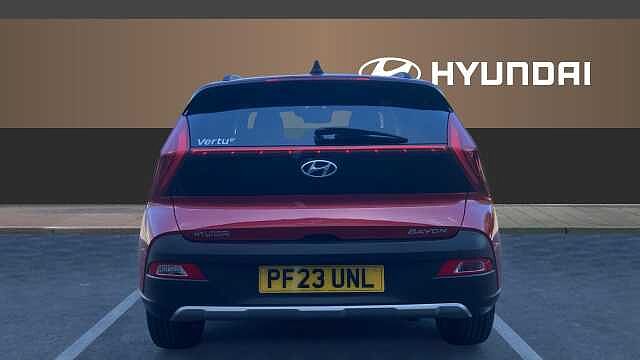 Hyundai BAYON 1.0 TGDi 48V MHEV Premium 5dr DCT Petrol Hatchback Red