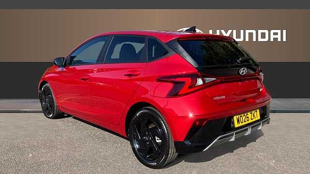Hyundai I20 1.0T GDi 90 Black Line 5dr Petrol Hatchback Dragon Red - Pearl