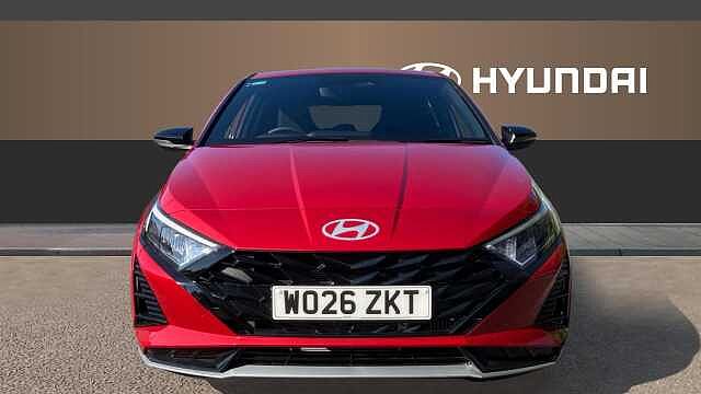 Hyundai I20 1.0T GDi 90 Black Line 5dr Petrol Hatchback Dragon Red - Pearl